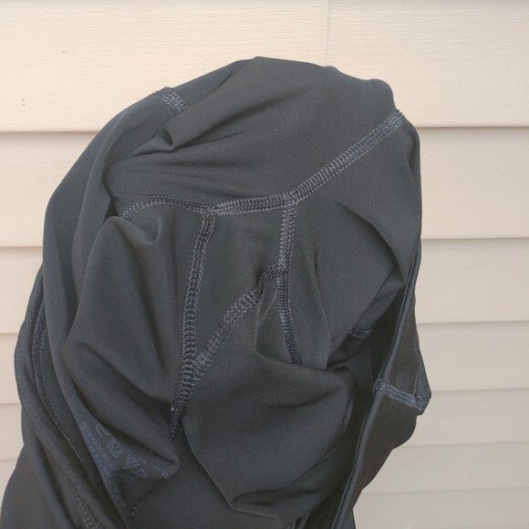 Champion C9 Black Performance Leggings Perforated Pocket Reflective Stripe - Picture 6 of 13